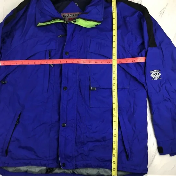 Boulder Gear Vintage Bright Ski Winter Jacket L X - Picture 3 of 8